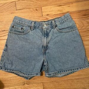 Levi’s Vintage High Waisted Denim Shorts